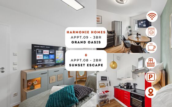 4 Zimmer, bis 8 Personen Apartment,20 min mit Auto - München