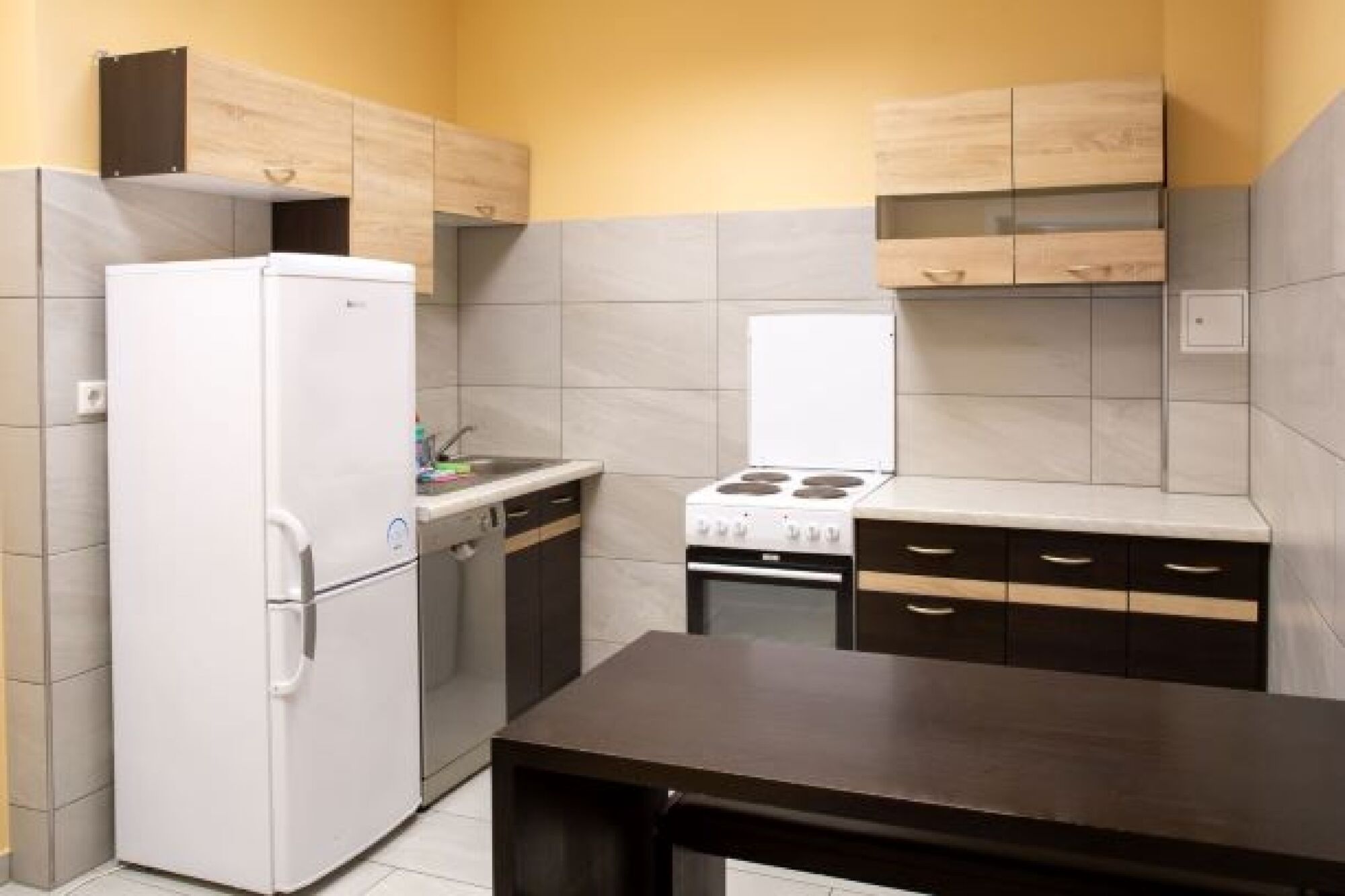 Eigene Küche in einer Wohnung für 6 Personen