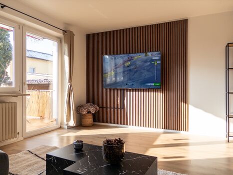 Franzi am Bahnhof: Ansprechende Wohnung für 4-5 Gäste Zdjęcie 2