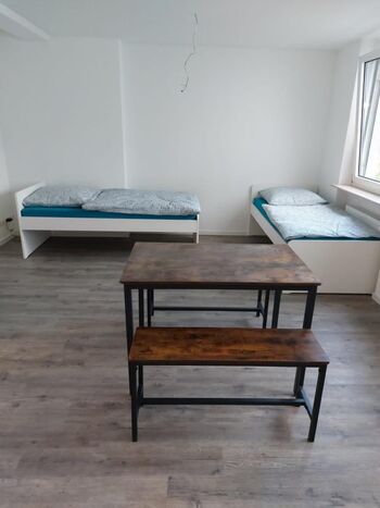 Top Unterkunft für Monteure – Küche, Bad, Einzelbetten