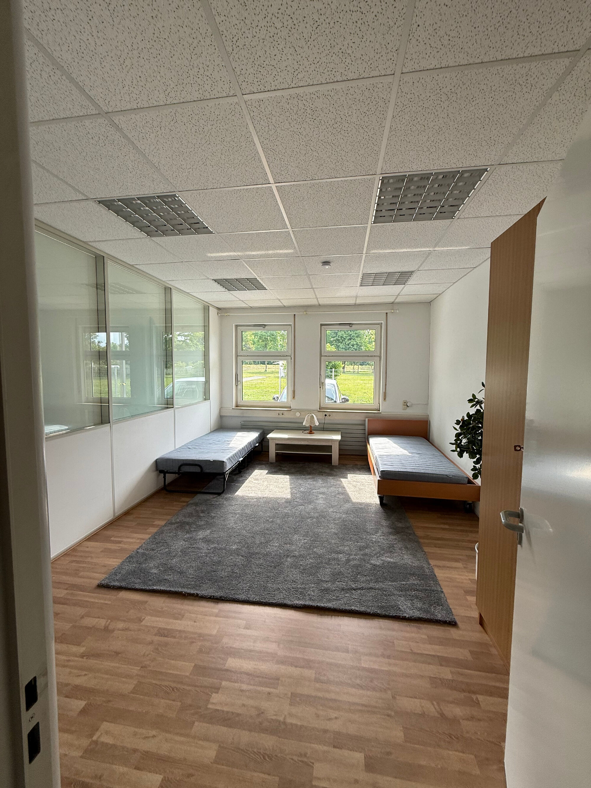 Zimmer mit zwei Einzelbetten