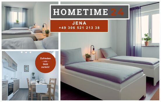 **** Hometime24 - Frisch renovierte Wohnung in Jena ****