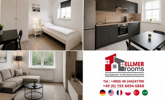 Monteurzimmer Hamburg ab 16 Euro heute anfragen, morgen einziehen