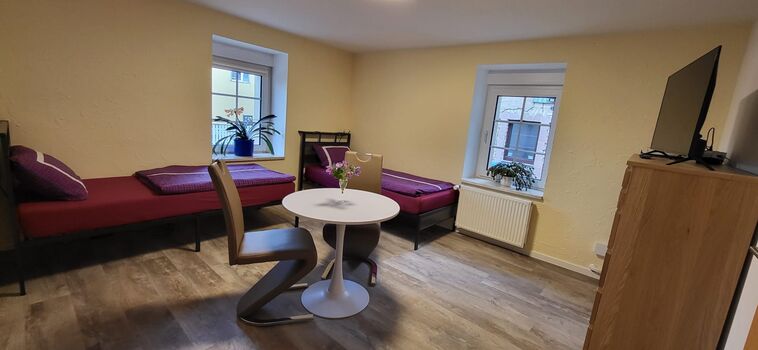 Monteursunterkunft Halle/Petersberg – 8 Einzelbetten, WLAN, Parkplatz, N Bild 4