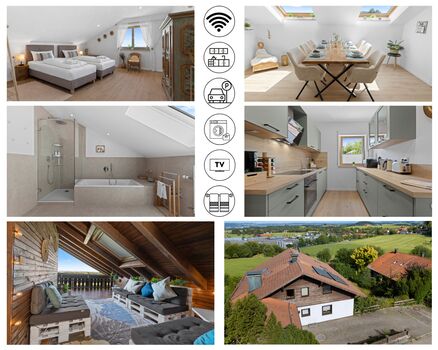 FeWo ALPEN.glück | 100m² | Balkon | 🅿️ |