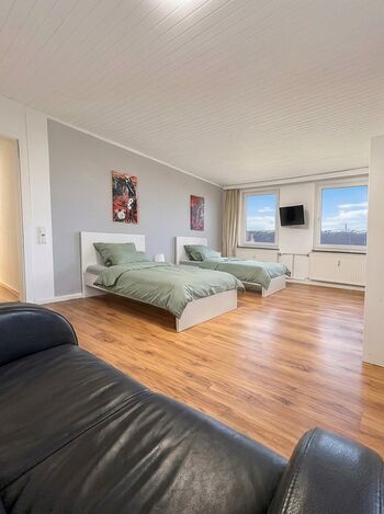 Monteurwohnung Kiel-Friedrichsort, 4 Zimmer, 7 Einzelbetten Bild 3