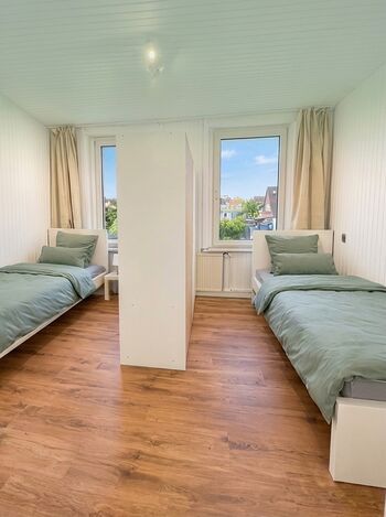 Monteurwohnung Kiel-Friedrichsort, 4 Zimmer, 7 Einzelbetten Bild 4
