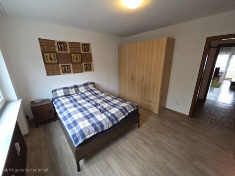 3 Zi Wohnung 5xPKW / 2 LKW max. 8 Betten Oststadt Karlsruhe