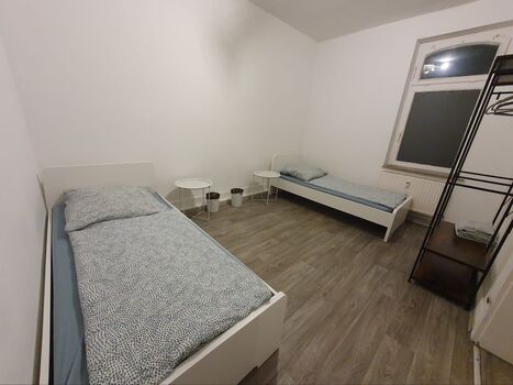 2 Einzelbetten pro Zimmer