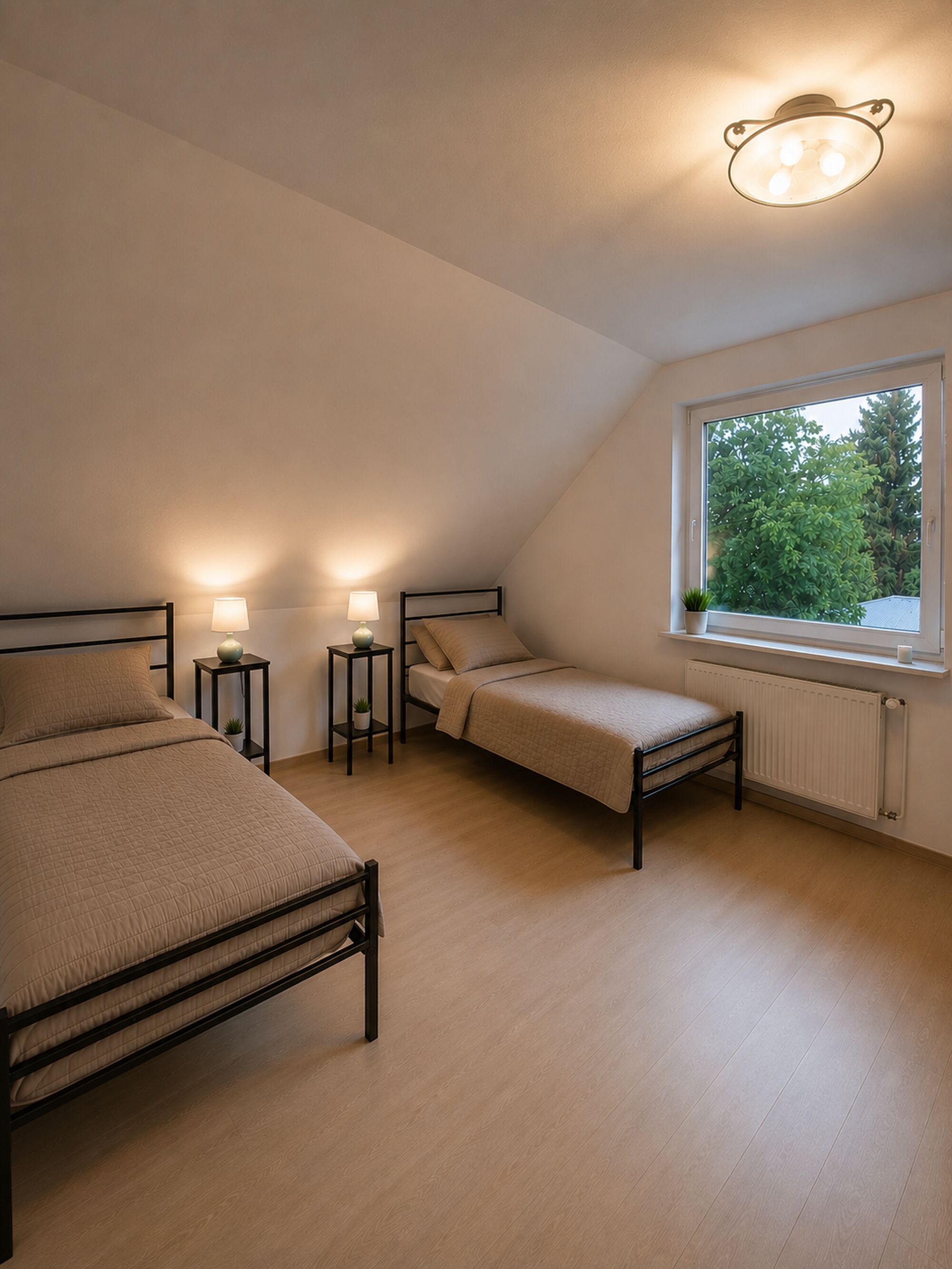 Zimmer 4 OG (Zweibettzimmer)
