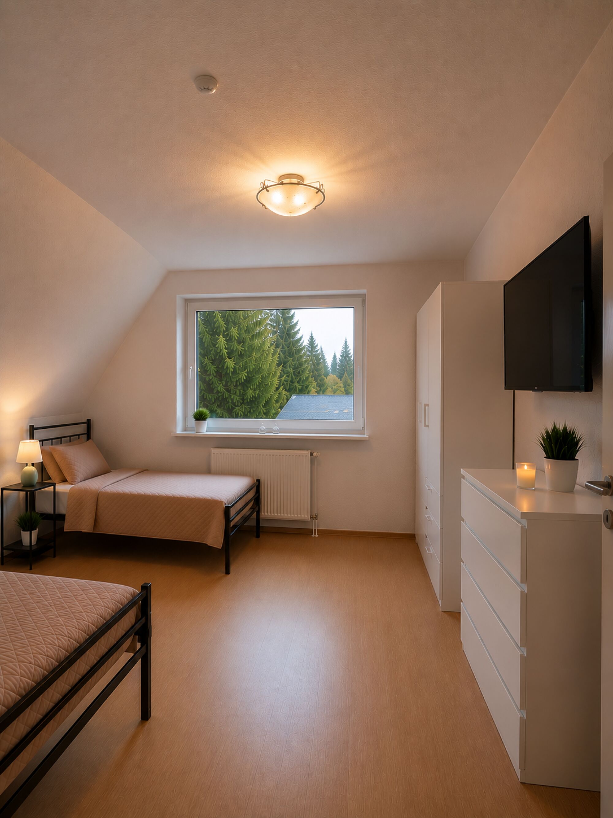 Zimmer 4 OG (Zweibettzimmer)