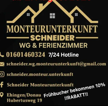 Monteurunterkunft Schneider