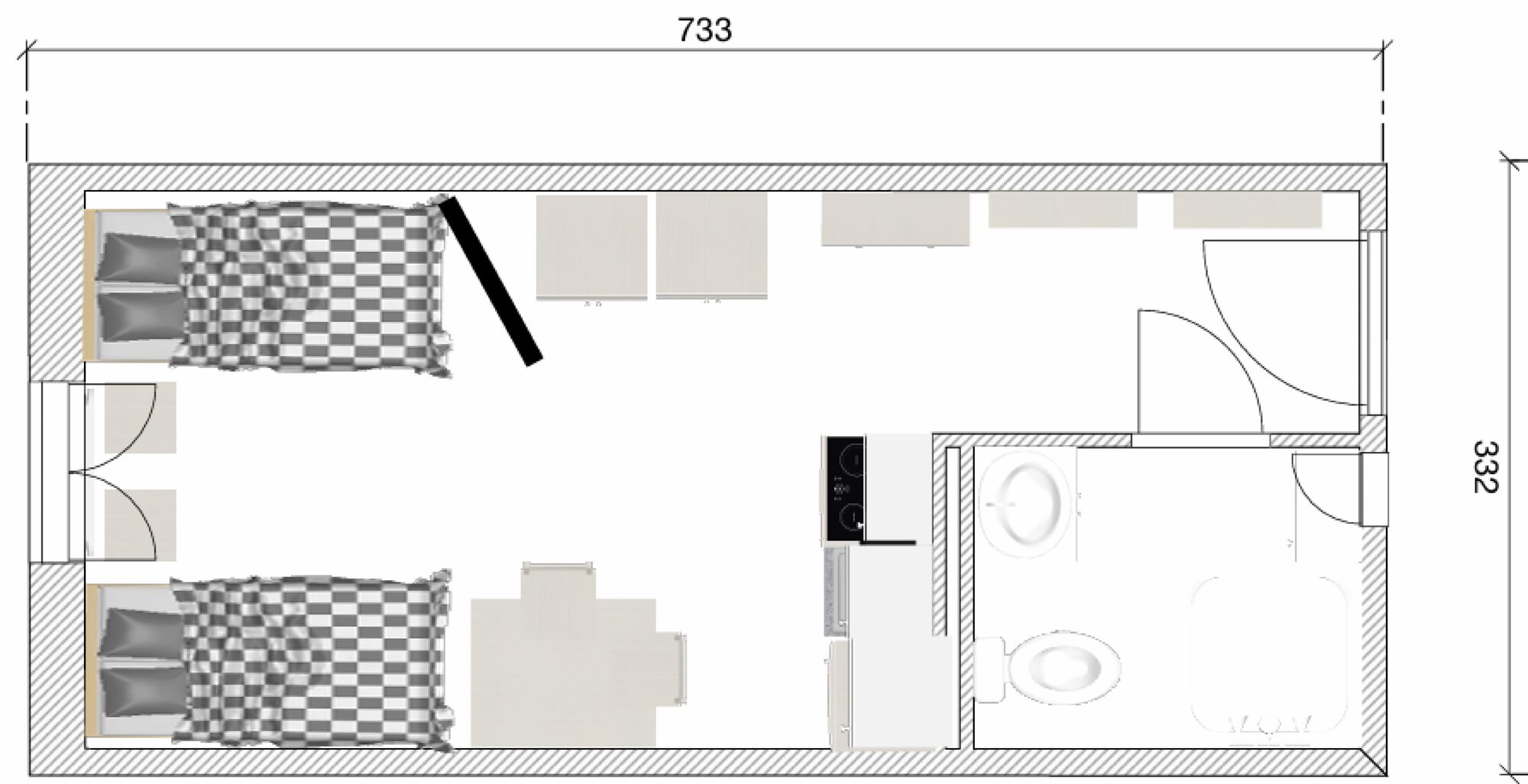Beispielappartement