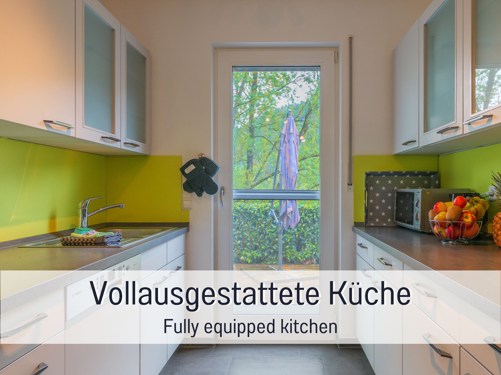 Vollausgestattete Küche - Monteurzimmer in Alpirsbach
