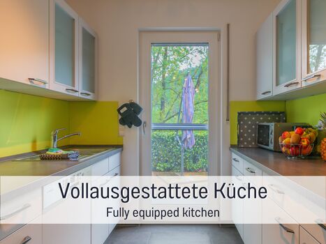 Vollausgestattete Küche - Monteurzimmer in Alpirsbach