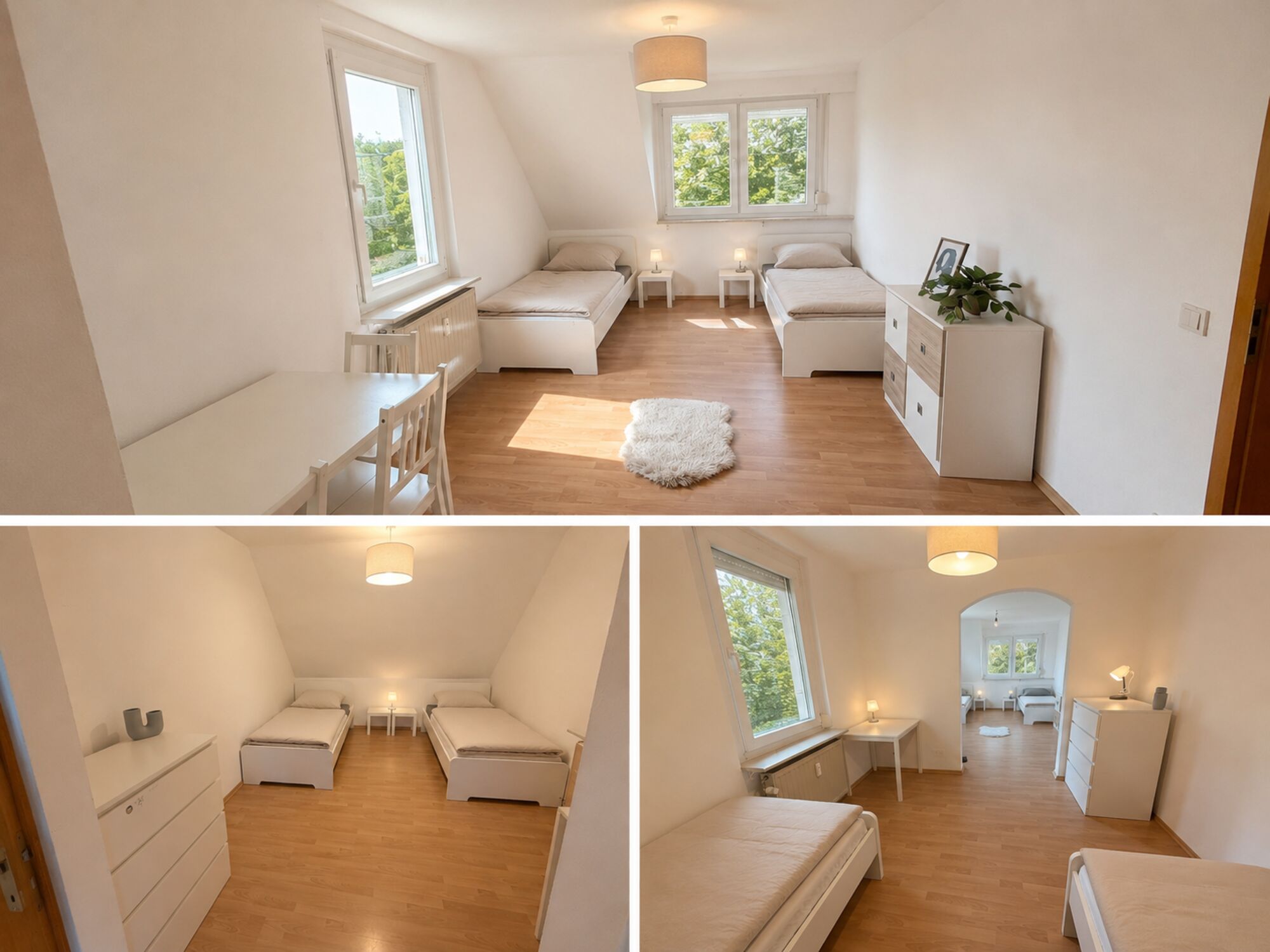 Wohnzimmer & Schlafzimmer 3 oder 2 Schlafzimmer