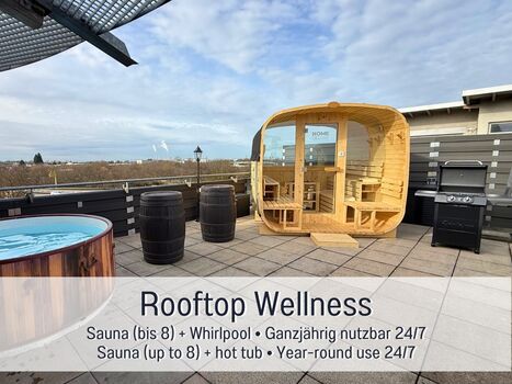 Exklusives Gruppenapartment - Sauna - Whirlpool - Billard