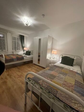 Maisonette-Wohnung für bis zu 6 Personen zentral und nahe See