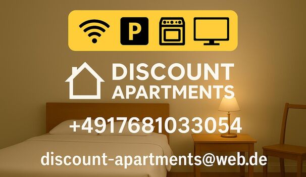 DISCOUNT-APARTMENTS Düsseldorf-Wuppertal-Dormagen