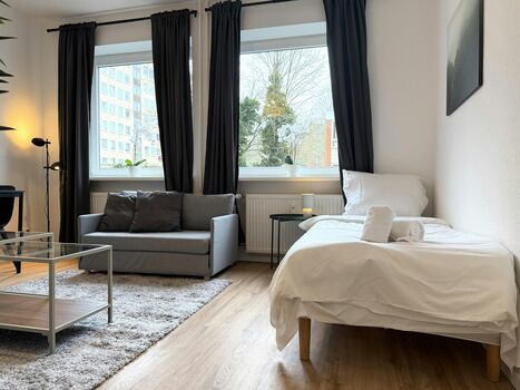 Komfortable 2-Zimmer-Wohnung im Zentrum von Kiel – 50 m² Zdjęcie 2