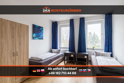 DKN | Ihre Monteurzimmer-Lösung in Leipzig | Ab sofort frei