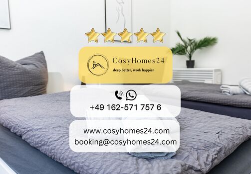 CosyHomes24 (WIT01) • Stellplatzplatz • Balkon • Smart-TVs