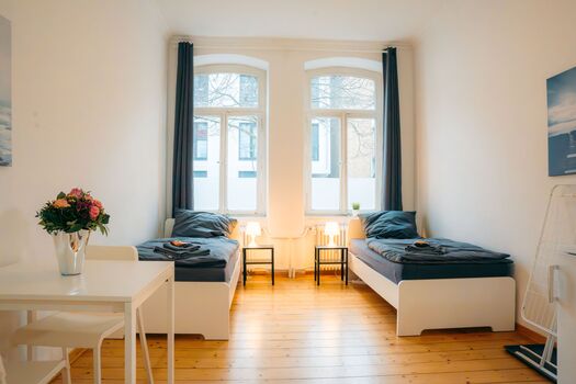 Viel Platz für Privatsphäre und Verdunklungsvorhängen