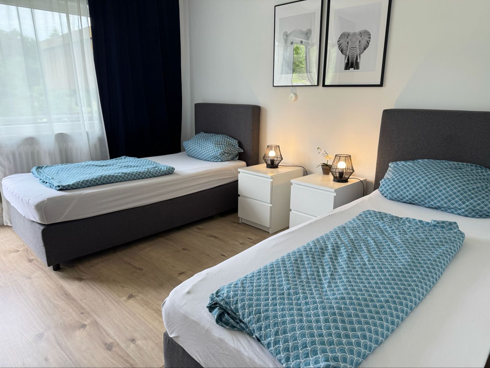 Doppelzimmer mit Bad/WC und Balkon