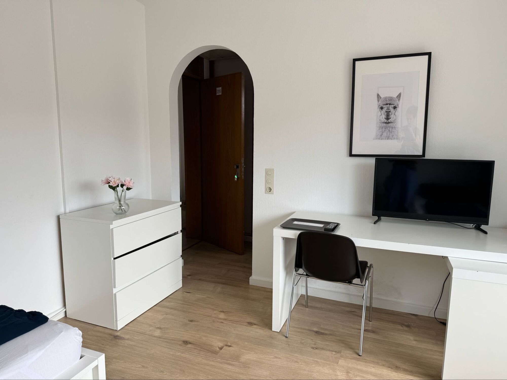 Doppelzimmer mit Bad/WC und Balkon