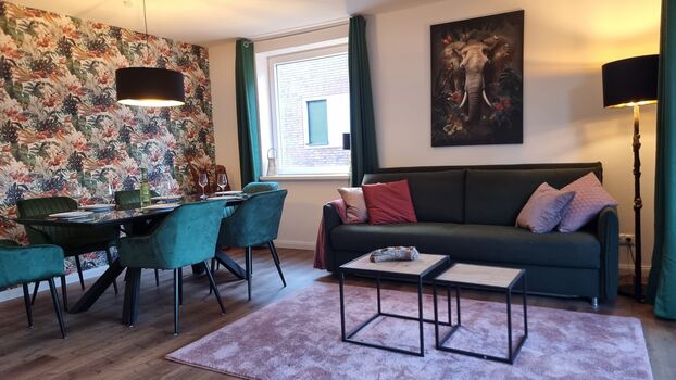 Wohnung nahe Hamburg | Küche | Parken | Waschen| bis 6 P
