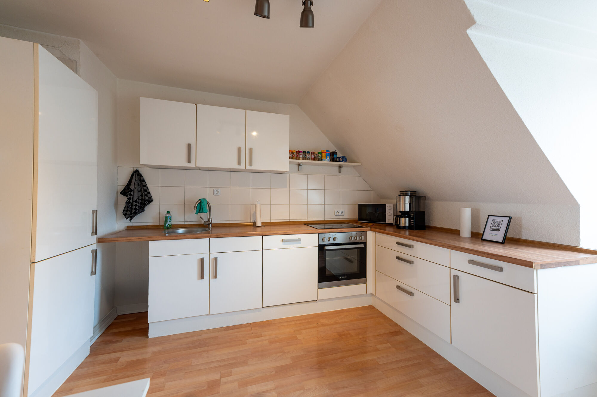 Wohnung 1: Vollausgestattete Küche