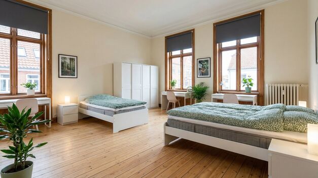 FL4 / TOMASZ-LIVING in FLENSBURG - Einzelbetten + WiFi Picture 4