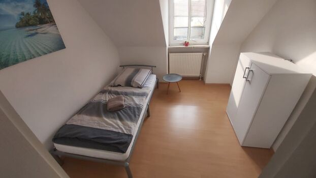 Gästezimmer komplett ausgestattet für Handwerker / Monteure