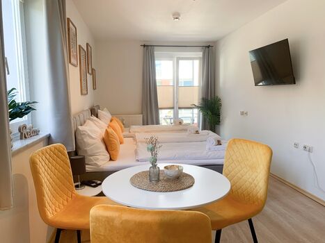 Passau- Zentrale Lage 3 Einzelbetten Parkplatz Balkon