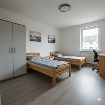 Top Lage, Top Preis: Mitarbeiterzimmer ab 16 Euro!