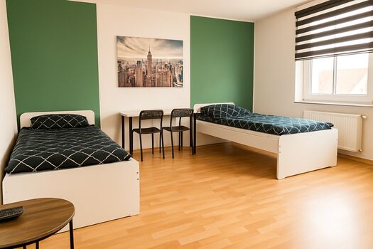 Crew-Apartments Merseburg | Monteurzimmer mit Einzelbetten