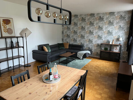 Ruhig, Zentral, 6 Pers., 2 Schlafzimmer,Einzelbetten,Waschm.