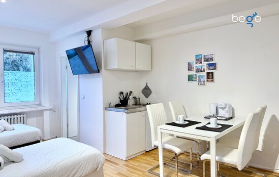 Apartament mit zwei Einzelbetten