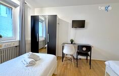 Apartament mit zwei Einzelbetten