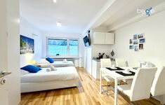 Apartament mit zwei Einzelbetten