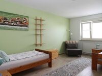 Schlafzimmer mit zwei Betten