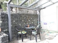 Überdachter Innenhof
