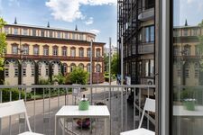 gemütlicher Balkon, von dem nichts entgeht 