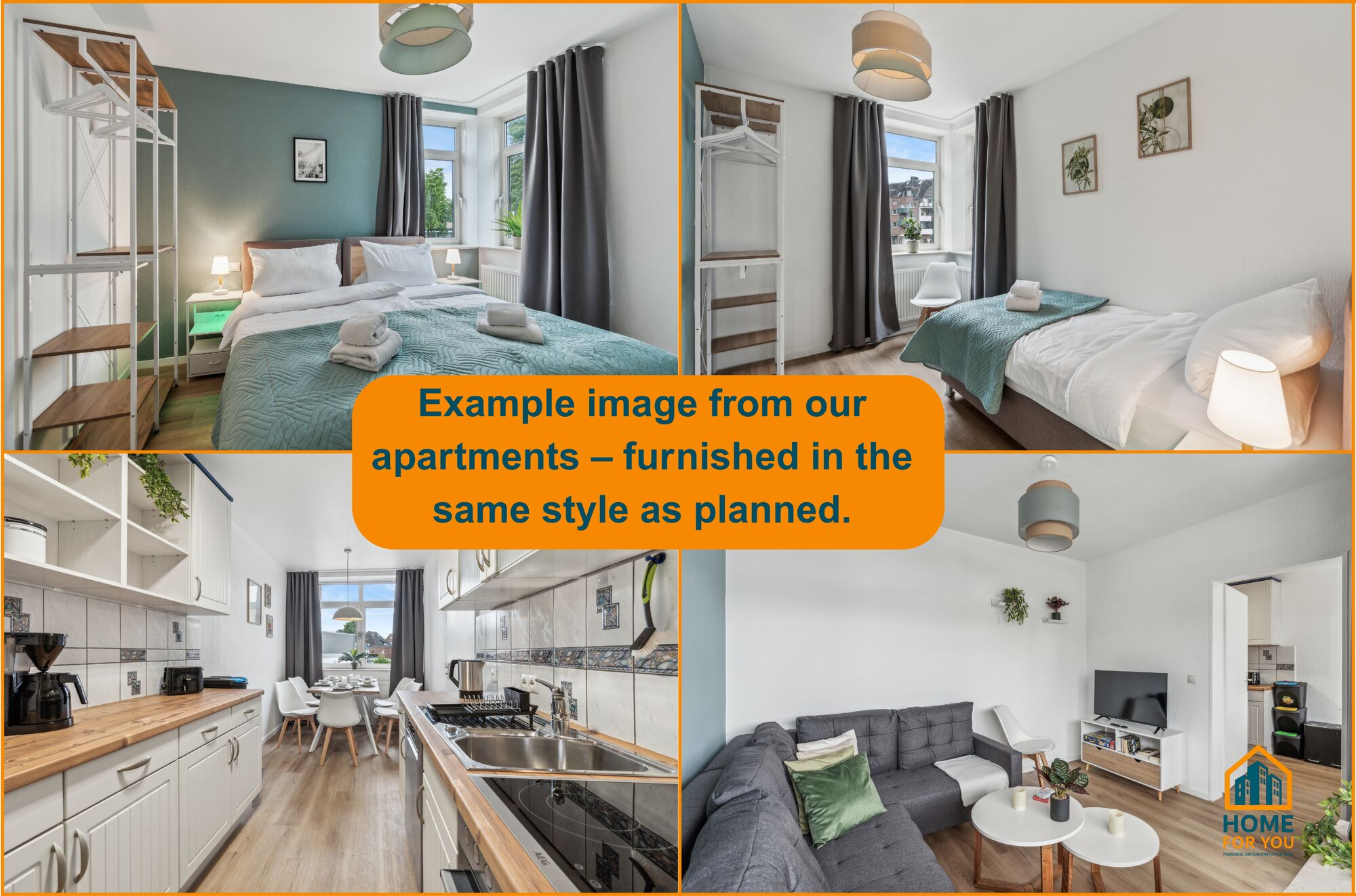 Beispielbild unserer Unterkünfte