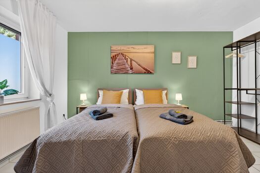 7 Personen - 4 Schlafzimmer - 2 Bettzimmer - Borken Bild 4