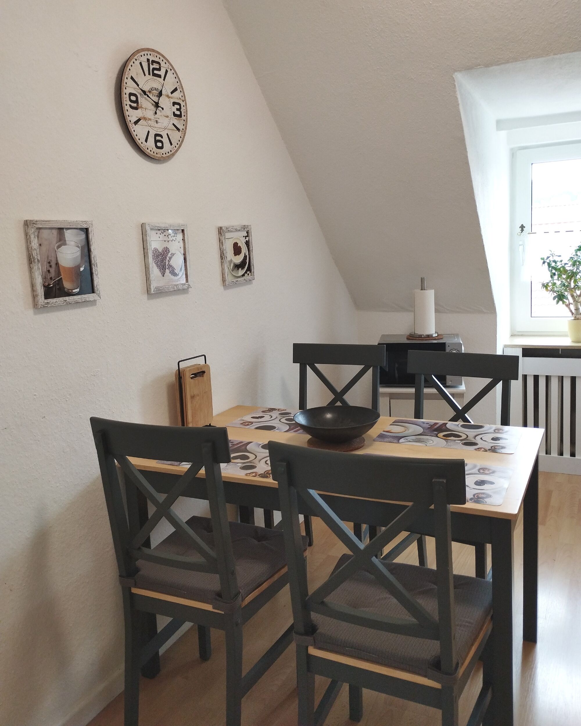 Essplatz in der Küche 