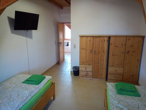 Helle, freundliche, großzügige Zimmer