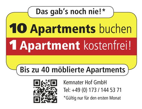 40 Apartments 10 Minuten Flughafen / Messe Stuttgart Bild 1