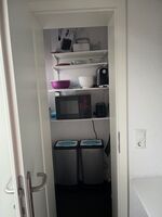 Kammer mit Mikrowelle 