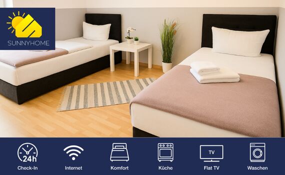 SUNNYHOME Monteurwohnungen in Schwandorf (ID:205)